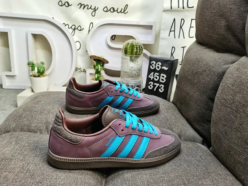 Adidas Samba Purple Blue
