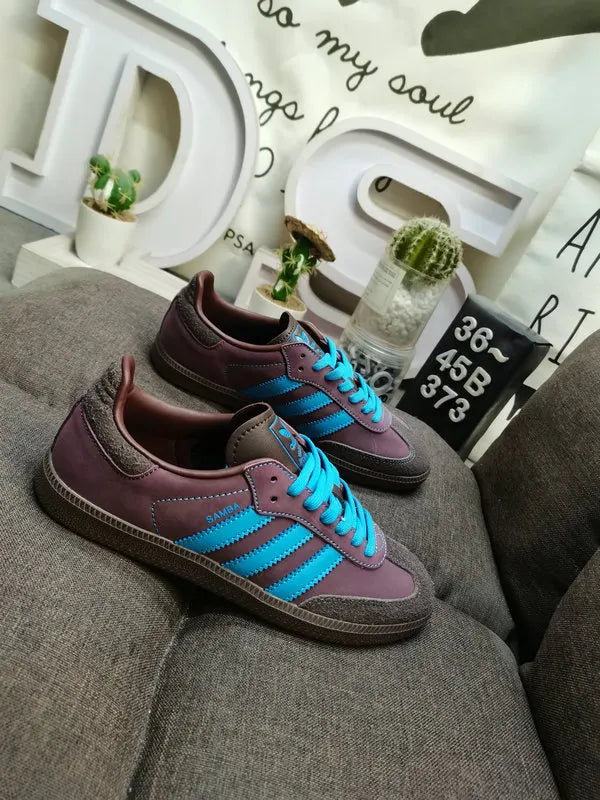 Adidas Samba Purple Blue - Hình 3