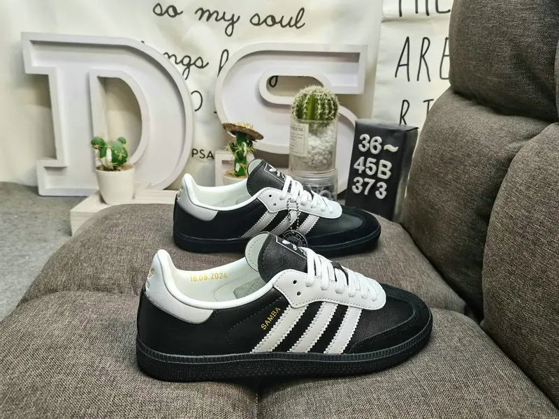 classic iconic Adidas Samba Black White