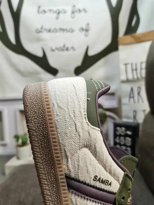 Adidas Samba Hemp Green Lilac - Hình 9