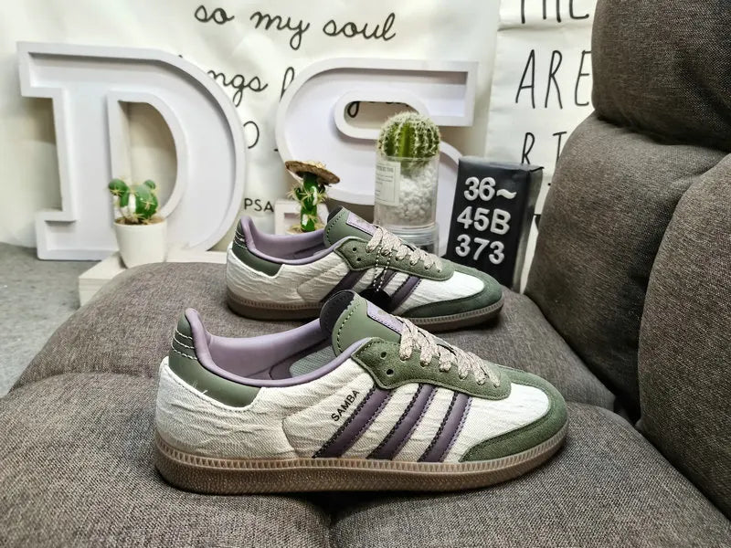 Adidas Samba Hemp Green Lilac