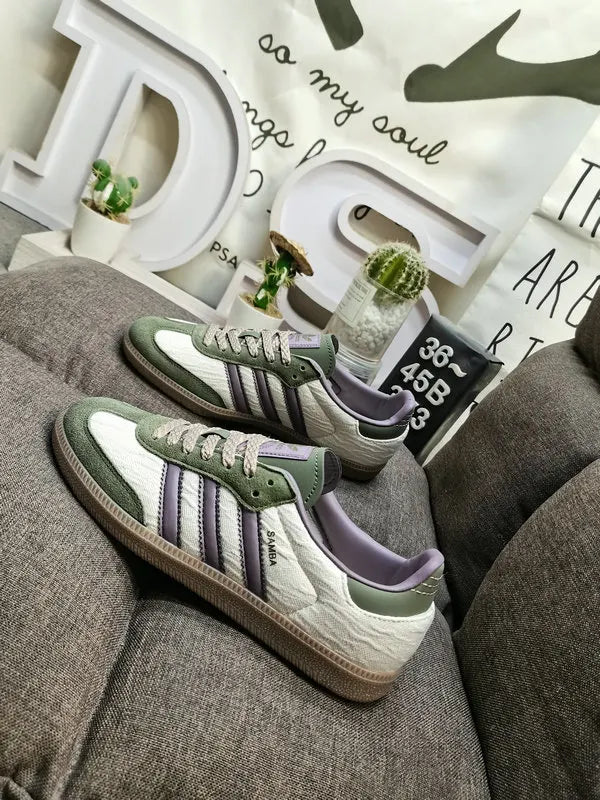 Adidas Samba Hemp Green Lilac - Hình 5