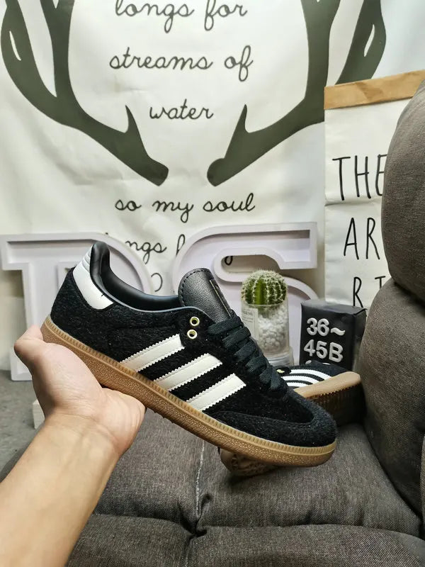 Adidas Samba Black Fuzzy - Hình 6