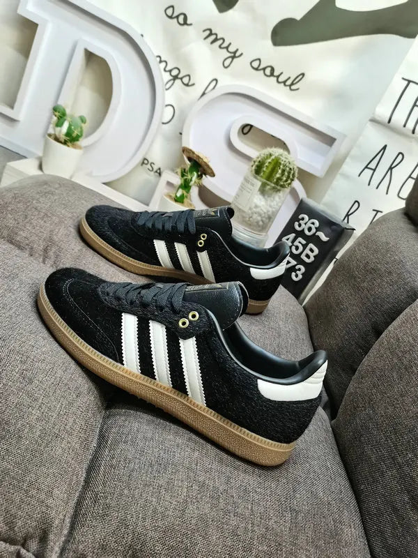 Adidas Samba Black Fuzzy - Hình 4