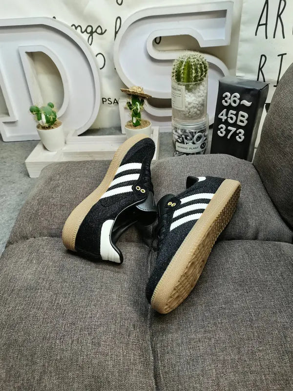Adidas Samba Black Fuzzy - Hình 5