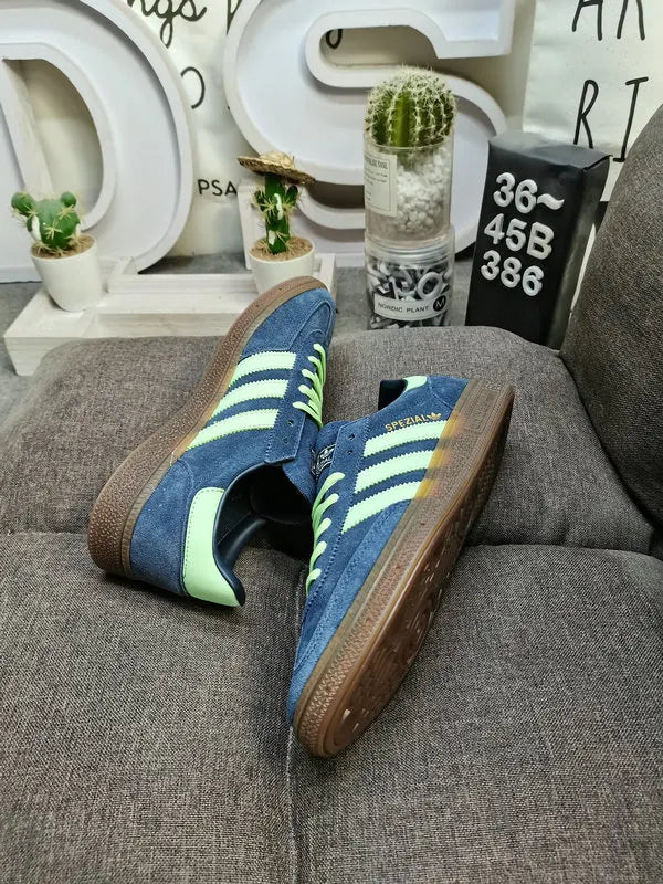 retro Adidas Spezial Navy Mint Suede - Hình 5