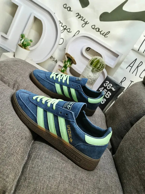 retro Adidas Spezial Navy Mint Suede - Hình 4
