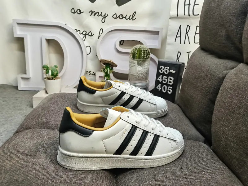 trim Adidas Superstar White Blue - Hình 26