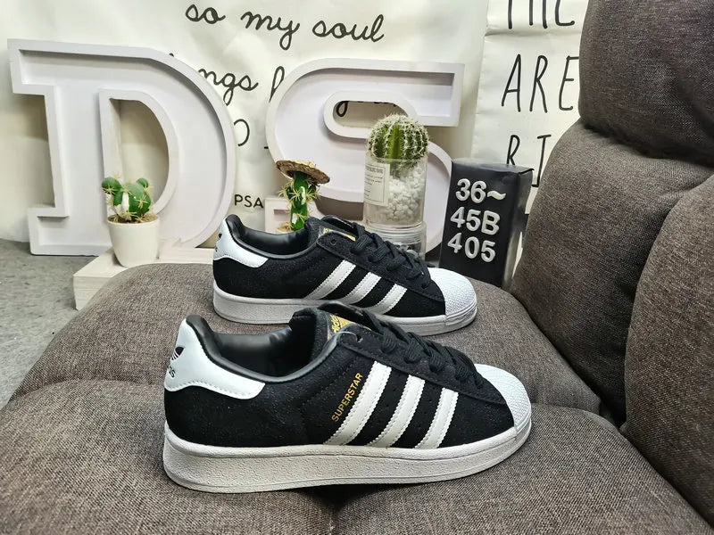 trim Adidas Superstar White Blue - Hình 60