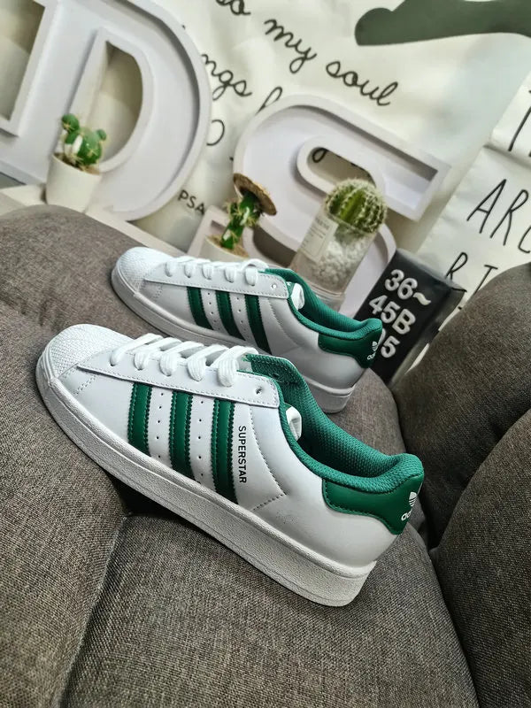 trim Adidas Superstar White Blue - Hình 91