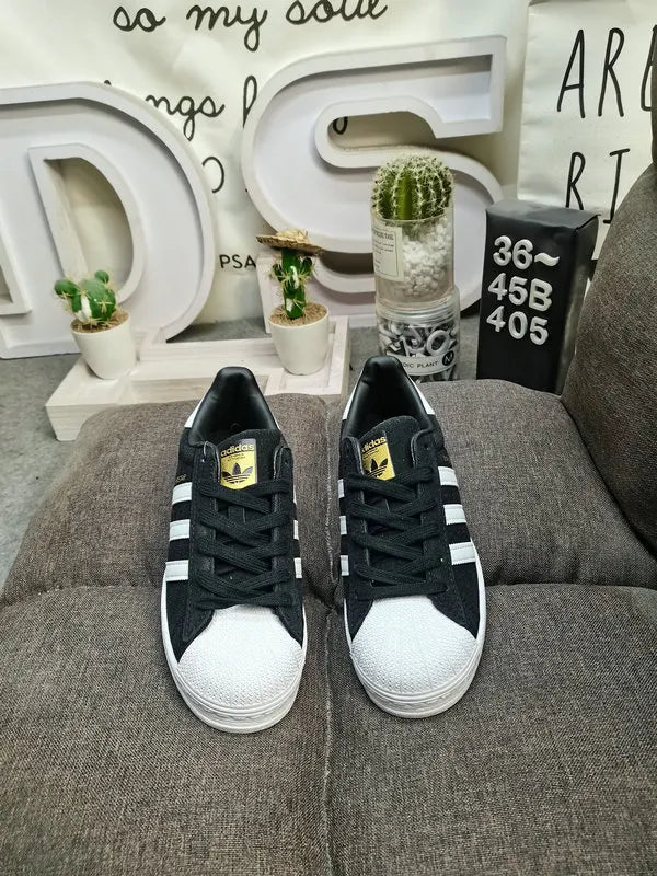trim Adidas Superstar White Blue - Hình 61