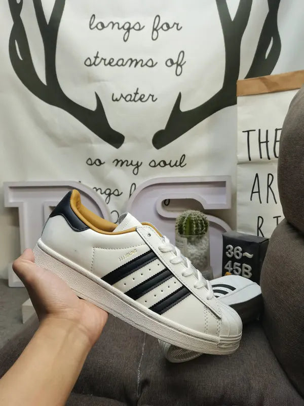 trim Adidas Superstar White Blue - Hình 31