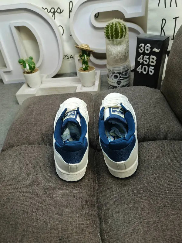 trim Adidas Superstar White Blue - Hình 3