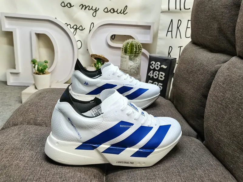 adidas white Adizero Adios Pro 4