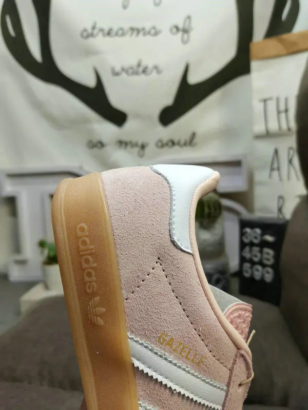 Adidas Gazelle Pink Suede 4100 - Hình 9