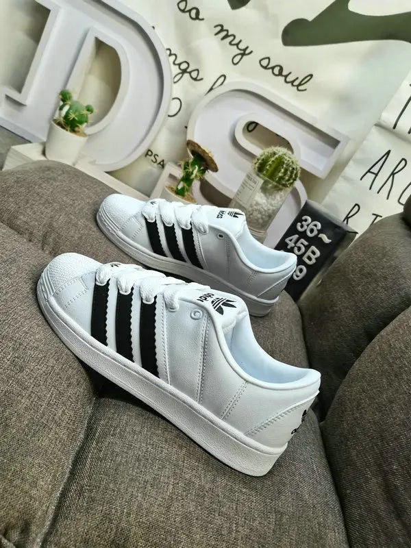 Adidas Courtic White Black - Hình 5