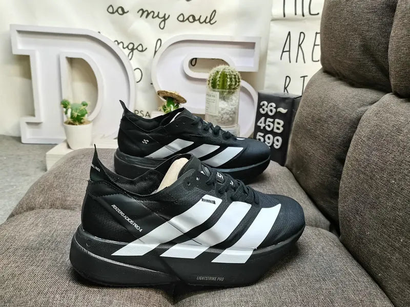 black Adidas Adizero Adios Pro 4