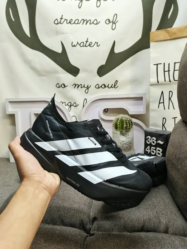 black Adidas Adizero Adios Pro 4 - Hình 7