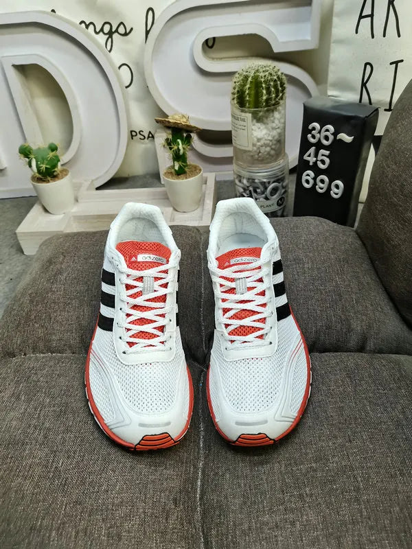 Adizero Feather White Red - Hình 2