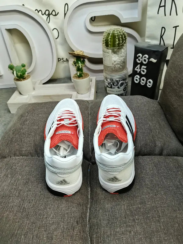 Adizero Feather White Red - Hình 4