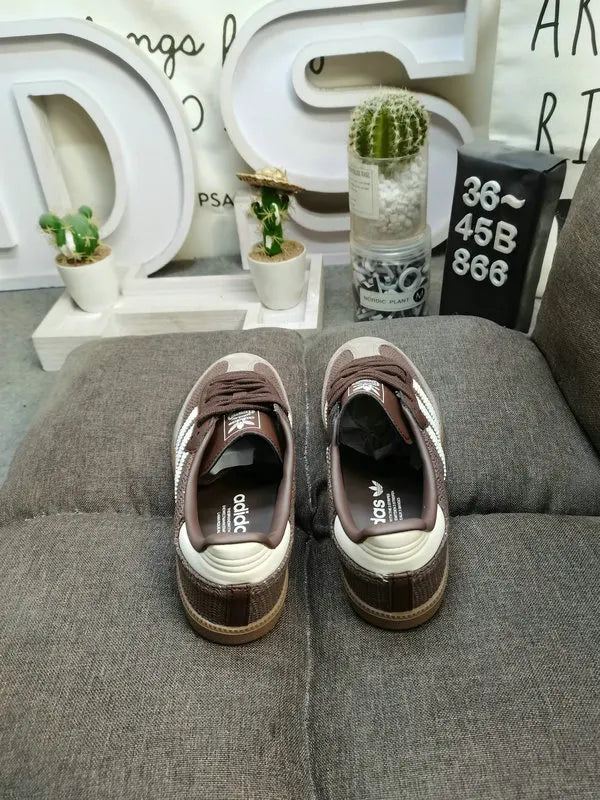 Adidas Samba Knit Brown - Hình 4