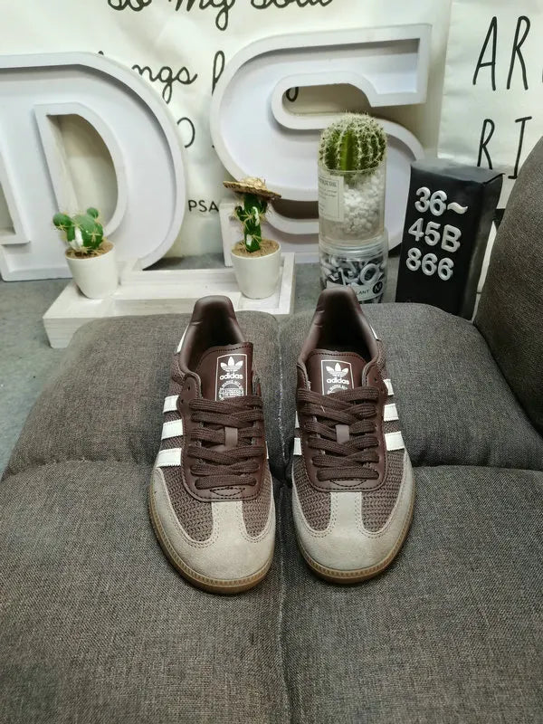 Adidas Samba Knit Brown - Hình 2