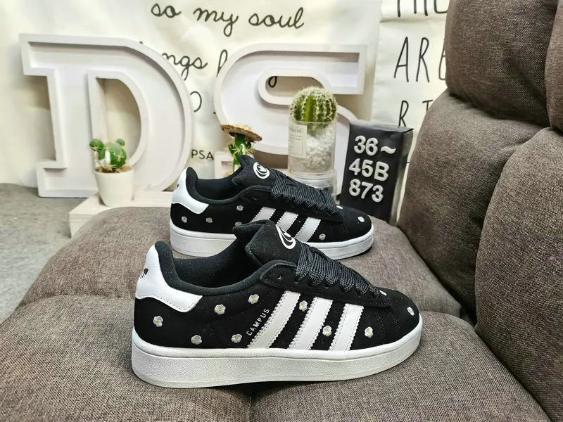 Adidas Campus Black Floral