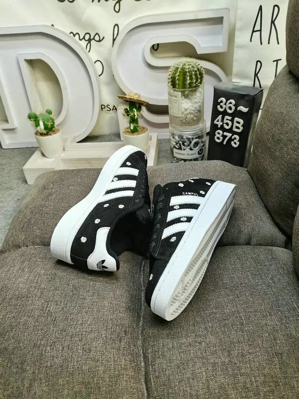 Adidas Campus Black Floral - Hình 5