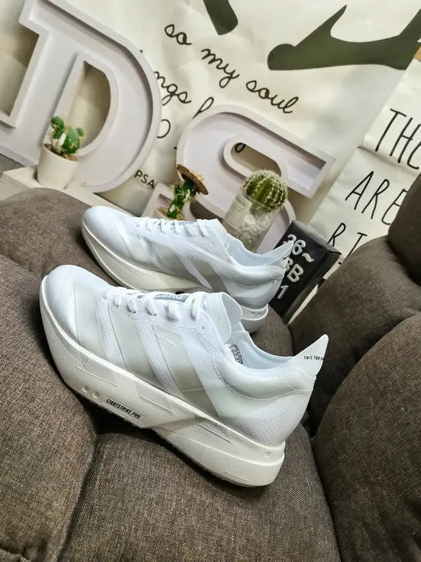 Adizero Prime X Strung All White - Hình 5