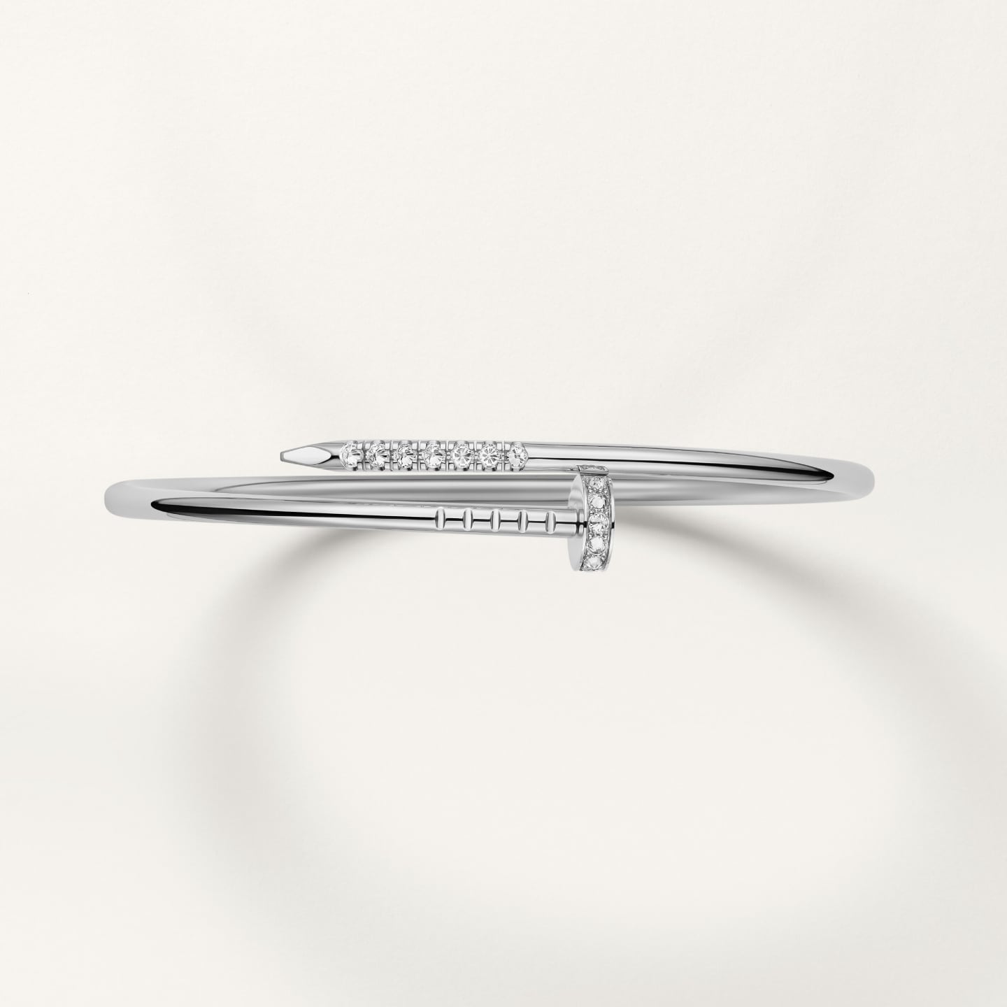 CARTIER JUSTE BRACELET 2.5MM DIAMONDS NEW