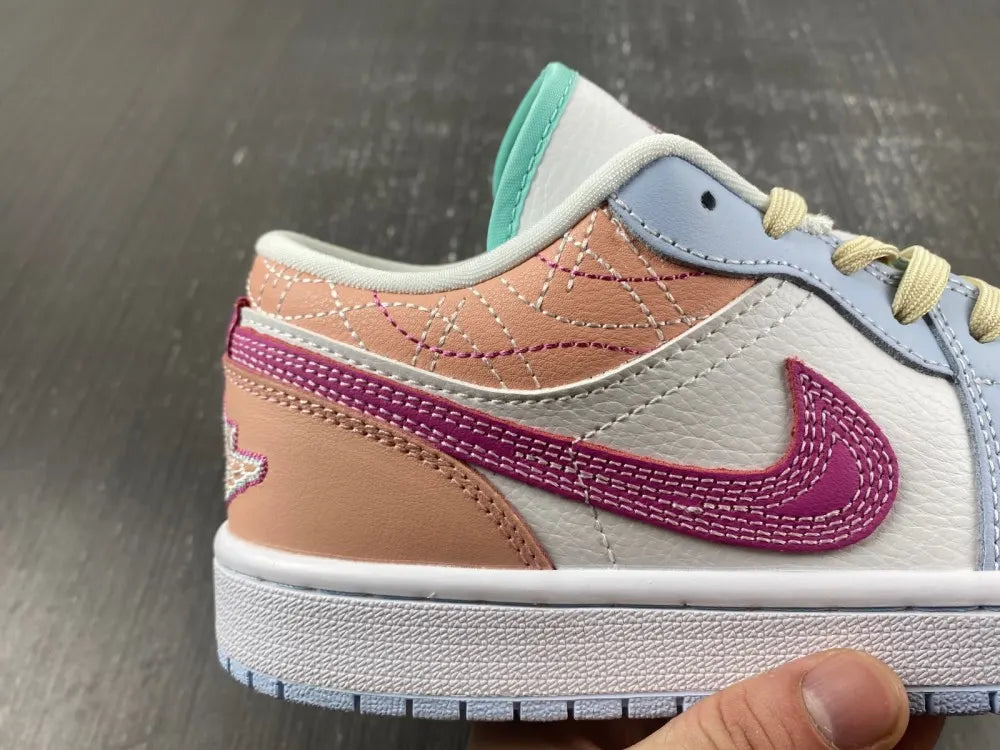 sky Air Jordan 1 Low Pastel - Hình 17