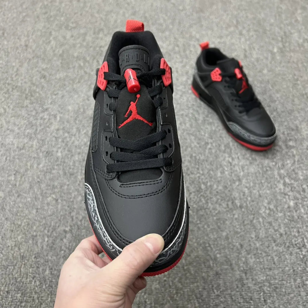 Air Jordan 4 Retro Black/Red - Hình 7