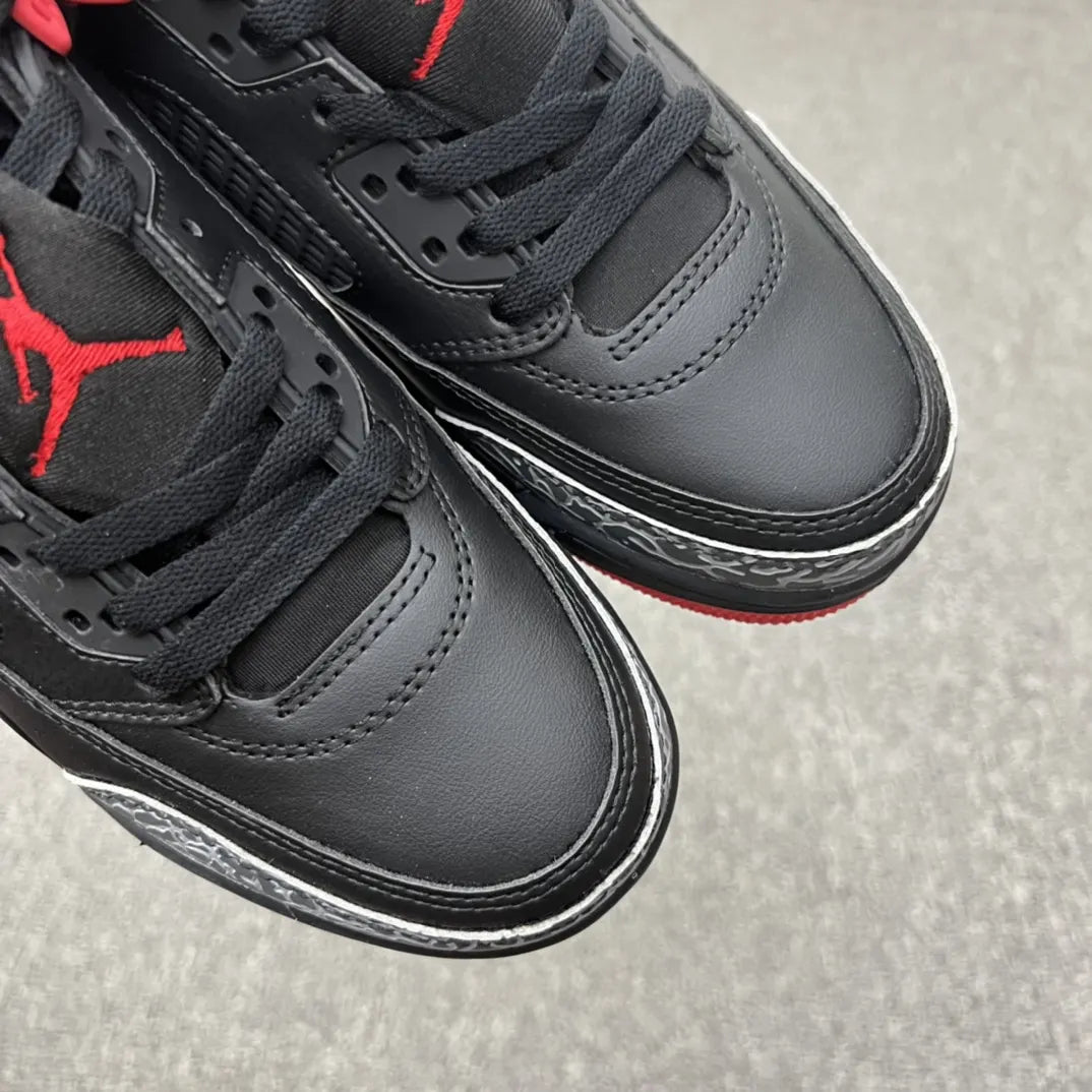 Air Jordan 4 Retro Black/Red - Hình 5