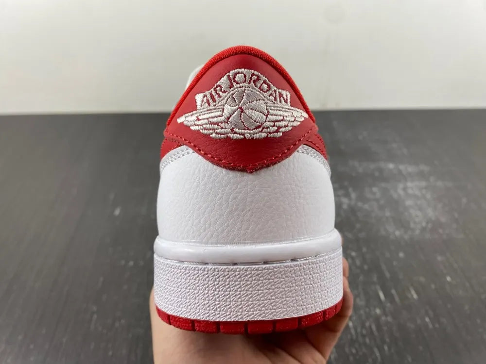 Air Jordan 1 Low White/Red - Hình 2