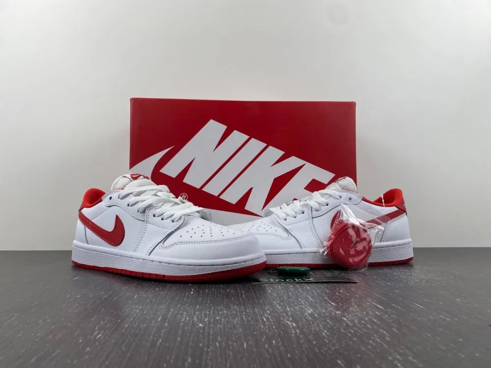 Air Jordan 1 Low White/Red